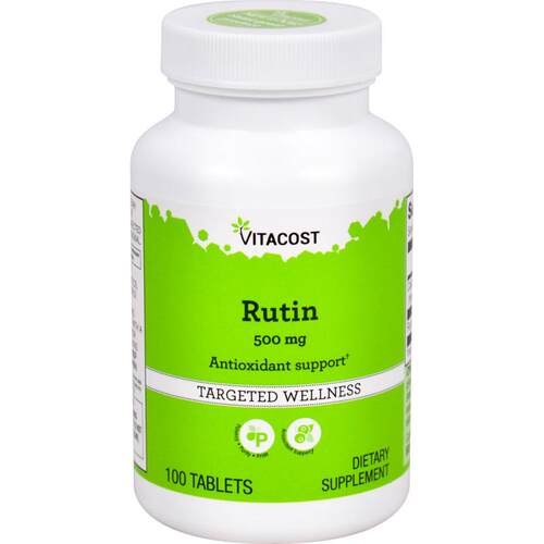 Vitacost,Rutin, 500 mg, 100 Tablets
