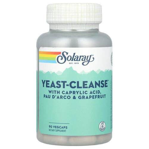 Solaray,Yeast-Cleanse™，90 粒素食胶囊