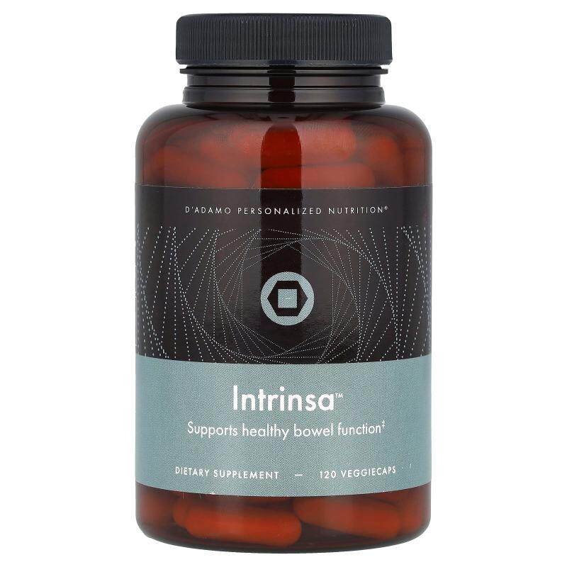 D'adamo,Intrinsa™，120 粒素食胶囊