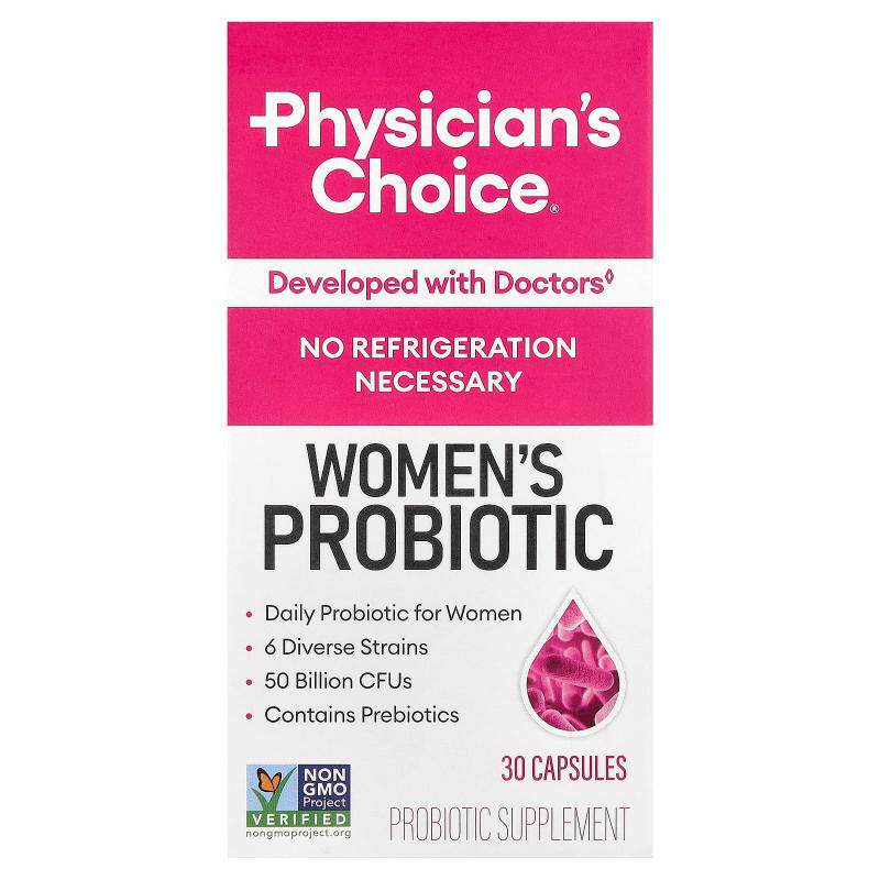 Physician's Choice,女性益生菌，500 亿 CFU，30 粒素食胶囊