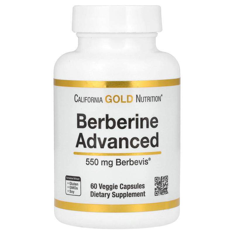 California Gold Nutrition,Berberine Advanced 小檗碱素食胶囊B图片
