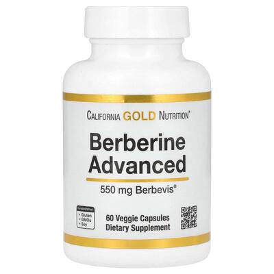 California Gold Nutrition,Berberine Advanced 小檗碱素食胶囊B