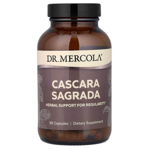 Mercola博士,Cascara Sagrada, 90 Capsules (308 mg per Capsule