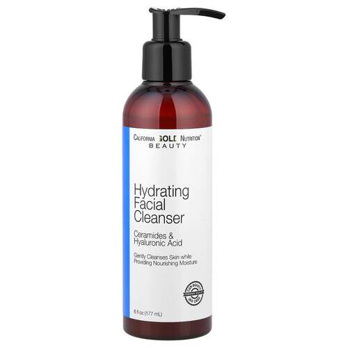 California Gold Nutrition,Beauty, Hydrating Facial Cleanser,