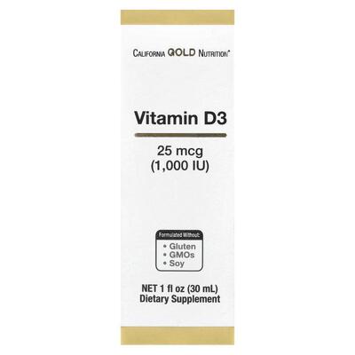 California Gold Nutrition,维生素 D3