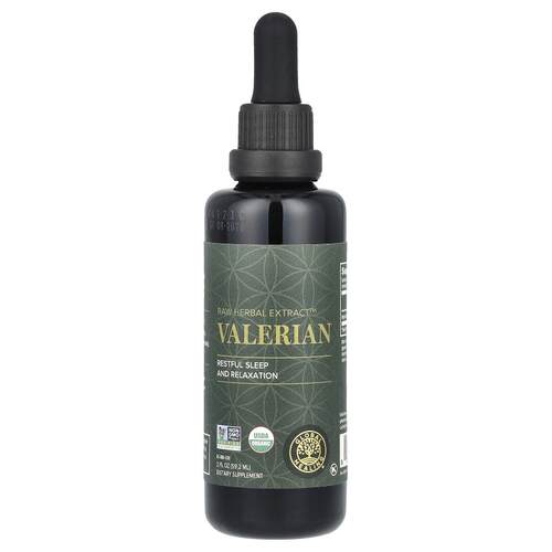 Global Healing,未加工草本提取物，缬草，2 液量盎司（59.2 毫升