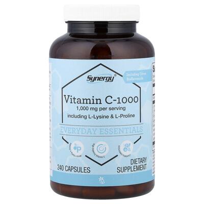 Vitacost Vitamin C-1000维生素C含 L-赖氨酸与 L-脯氨酸