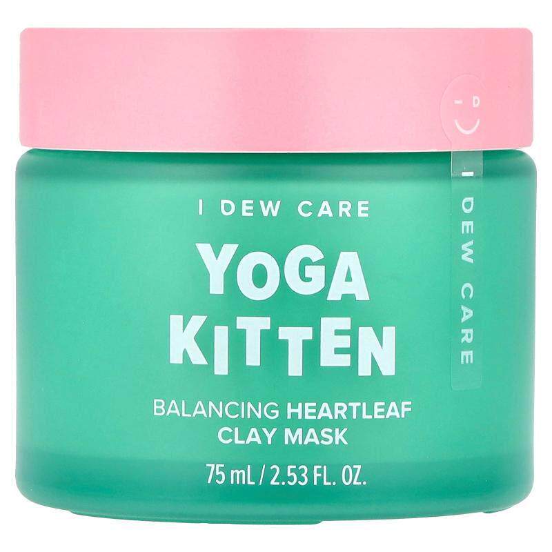 I Dew Care,Yoga Kitten，平衡爽肤鱼腥草粘土美容面膜，2.53 盎7