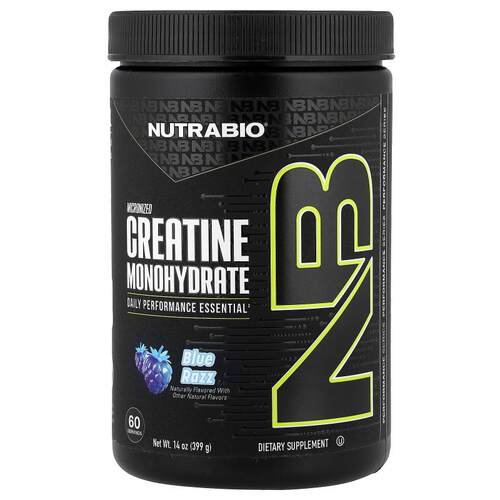 Nutrabio Labs,Micronized Creatine Burst，北极爆炸蓝莓味