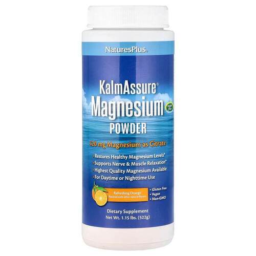 NaturesPlus,KalmAssure镁粉清爽橙味