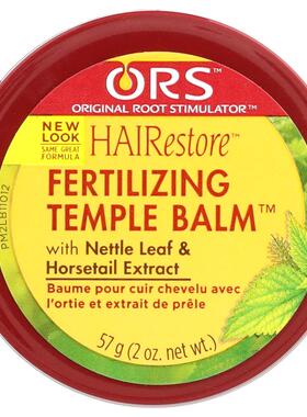 ORS,HAIResture™，Fertilizing Temple Balm™，适合烫直或热拉直