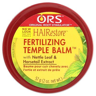 ORS,HAIResture™，Fertilizing Temple Balm™，适合烫直或热拉直