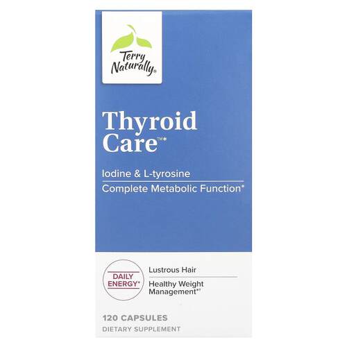 Terry Naturally,Thyroid Care，120 粒胶囊