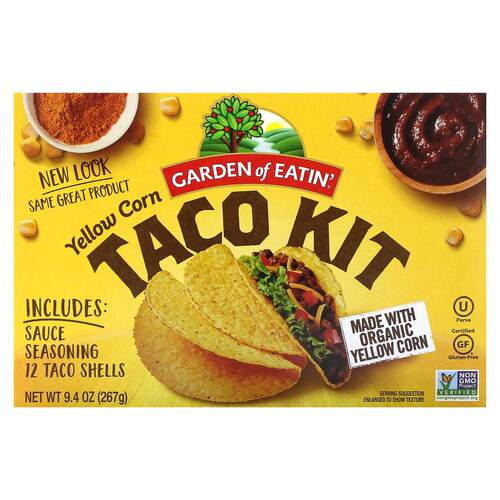 Garden of Eatin',黄玉米墨西哥塔可玉米饼套装