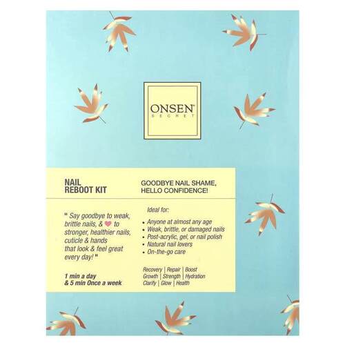 Onsen Secret,Nail Reboot Challenge 套件