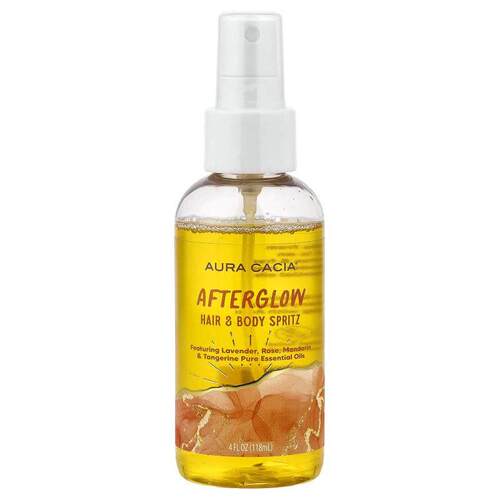 Aura Cacia,Hair & Body Spritz, Afterglow, 4 fl oz (118 m