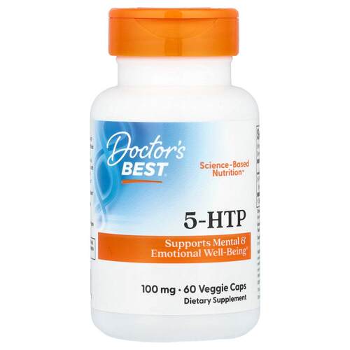 Doctor's Best,Best 5-HTP，100 毫克，60 粒素食胶囊