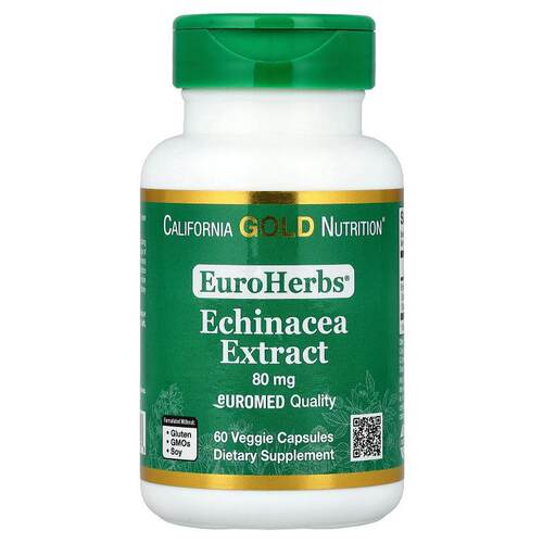 California Gold Nutrition,EuroHerbs™，紫锥菊草本提取物