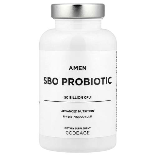 Codeage,Amen，SBO 益生菌，60 粒素食胶囊