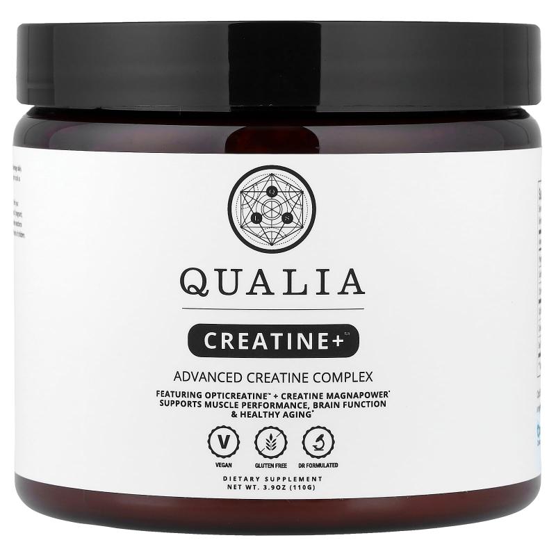 Qualia,Creatine+™, Advanced Creatine Complex, 3.9 oz (110 g)图片