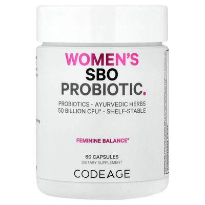Codeage消化女性SBO益生菌素食胶囊女性健康守护肠道健康机体营养