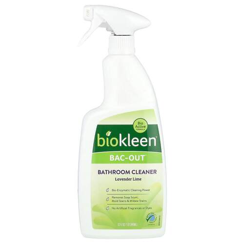 Biokleen,Bac Out®，浴室清洁剂，薰衣花草酸橙香，32 液量盎司（