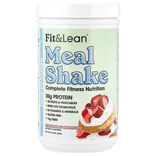 Fit&amp;nbsp; Lean代餐奶昔完全健身营养素