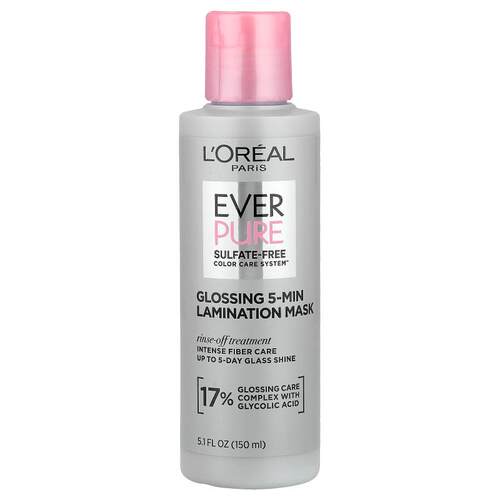 欧莱雅,Ever Pure, Glossing 5-Min Lamination Mask, 5.1 fl oz