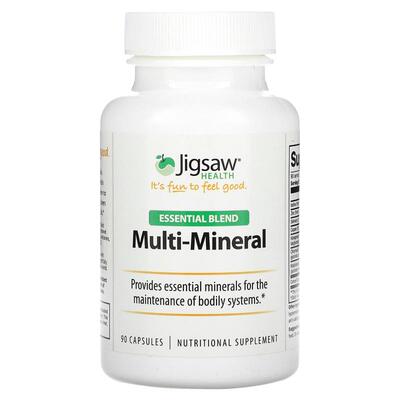 Jigsaw Health,Essential Blend，多矿物质，90 粒胶囊