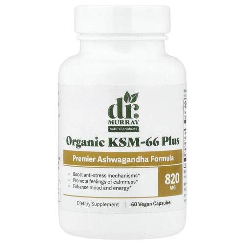 Dr. Murray's,有机 KSM-66 Plus，60 粒全素胶囊