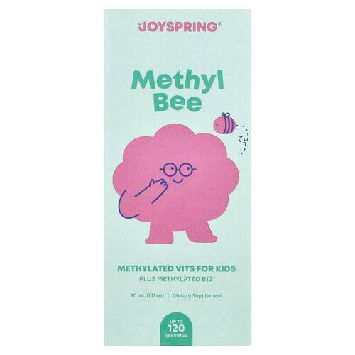 JoySpring,Methyl Bee, Methylated Vits for Kids, 1 fl oz (30