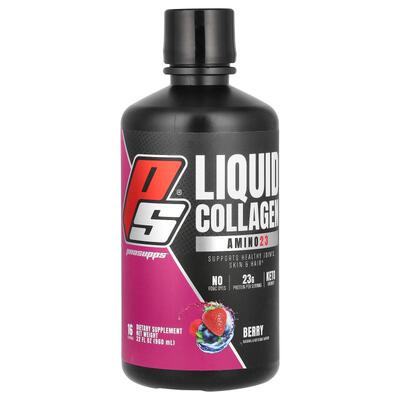 ProSupps,Amino 23 液体胶原蛋白，浆果味，32 液量盎司（960 毫