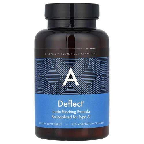 D'adamo,Deflect® A，凝集素阻断配方，120 粒素食胶囊