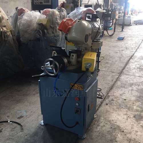 小圆管方管切管机 无毛刺水切圆锯机 半自动切管机