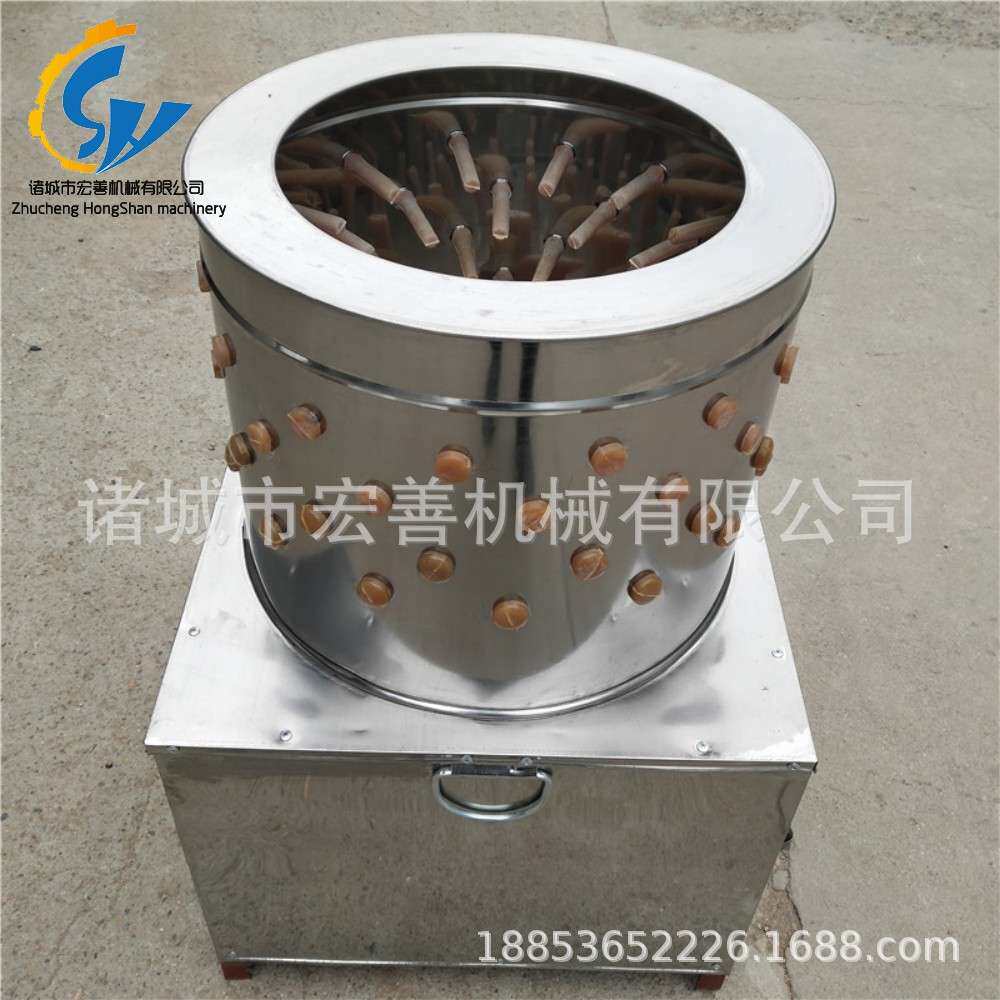 供应家禽脱毛机 鸡鸭鹅屠宰设备 家禽圆筒脱毛机设备屠宰流水线