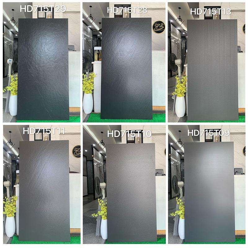 现代简约通体大理石瓷砖750X1500仿石纹地板砖墙砖灰色风沙岩大板