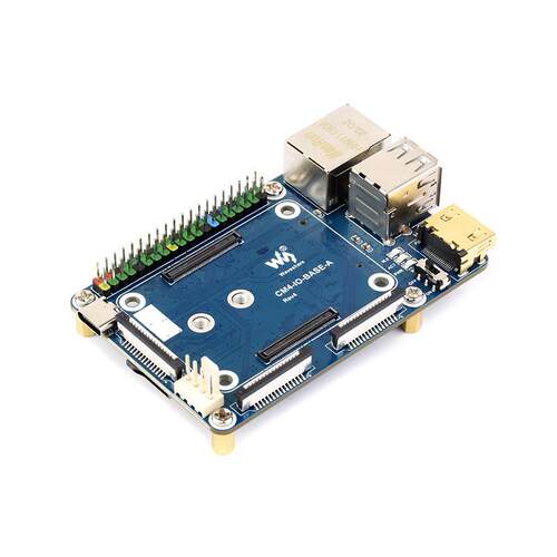 树莓派Compute Module 4核心板底板 CM4 HDMI/网口/CSI 接口扩展