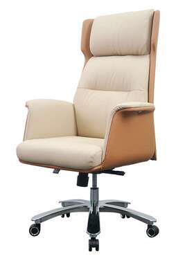 老板椅办公室总裁经理电脑椅班台搭配舒适皮椅旋转升降主管椅女士