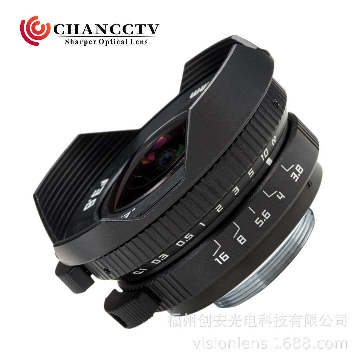 SOCAX 8mm f3.8鱼眼超广角 M43接口 微单镜头