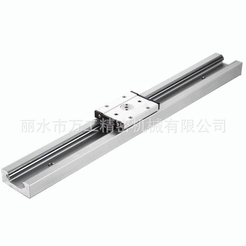 SGR导轨+SGB滑块 高速内置双轴心 直线导轨 轨铝合金光杆方形导轨