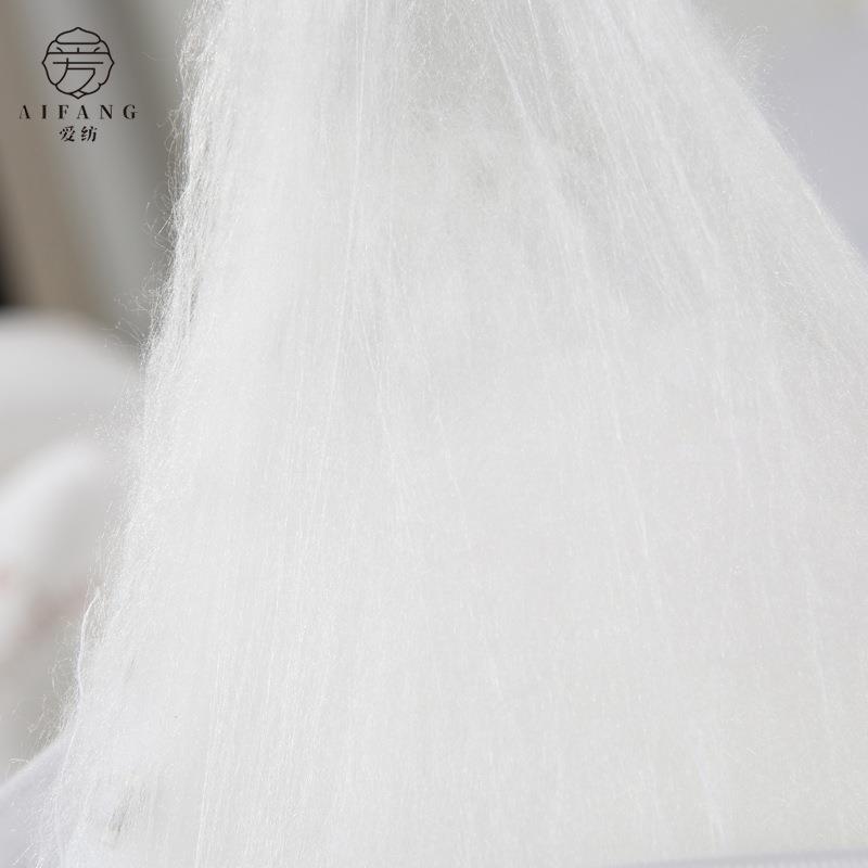 蚕丝被桑蚕丝被芯秋冬子母被双宫茧网纱布桐乡蚕丝被厂家直销