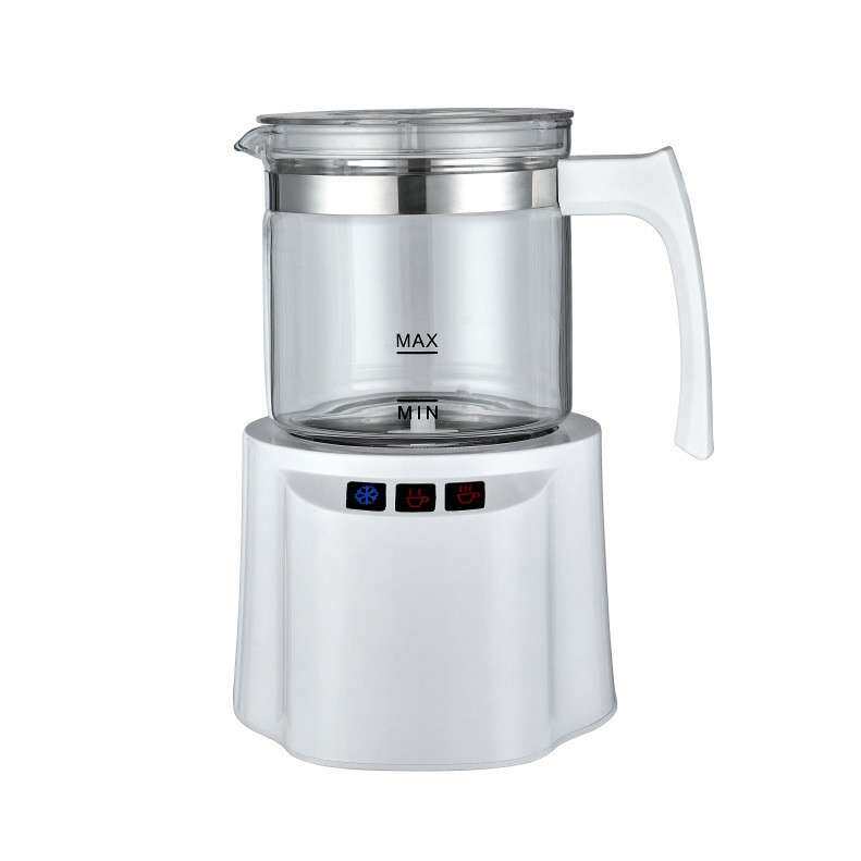 电动打奶泡器咖啡打泡器家用牛奶搅拌器牛奶加热机不锈钢杯玻璃杯