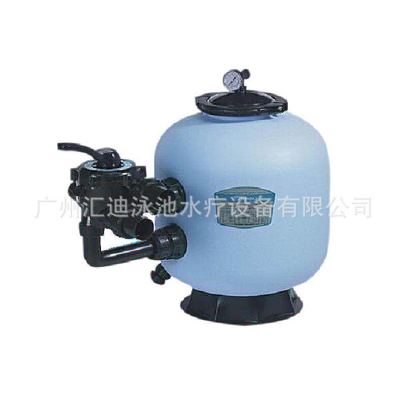 厂家直销塑料水处理过滤器沙缸连泵泳池过滤器支架泳池过滤沙缸
