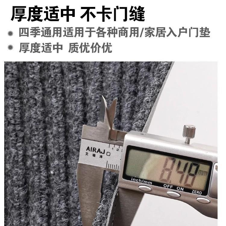 入户进门地垫三条纹耐磨吸水垫子防滑脚垫商用酒店大门口地毯