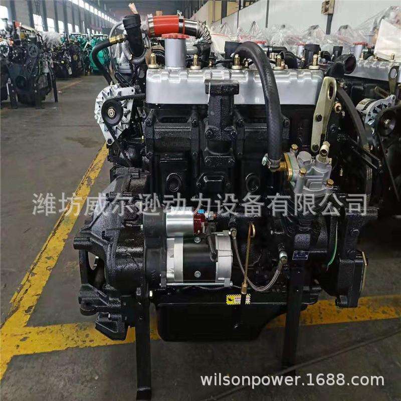 装载机495 490Y4柴油机 潍坊潍坊凯动全柴490柴油发动机带离合器