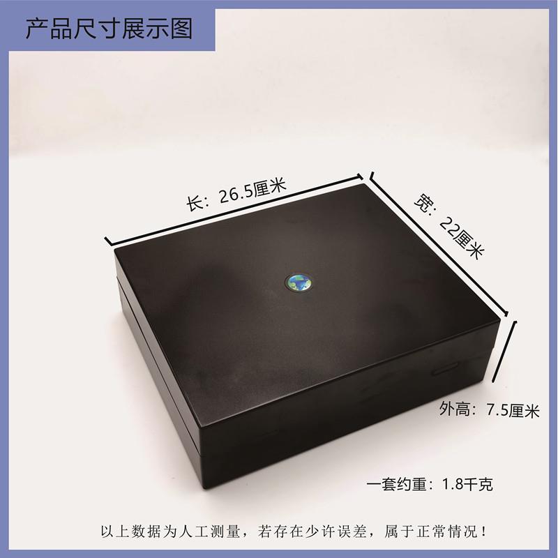 100枚40mm小方盒集成盒27mm钱币硬币可调节内圈方盒30mm收藏盒