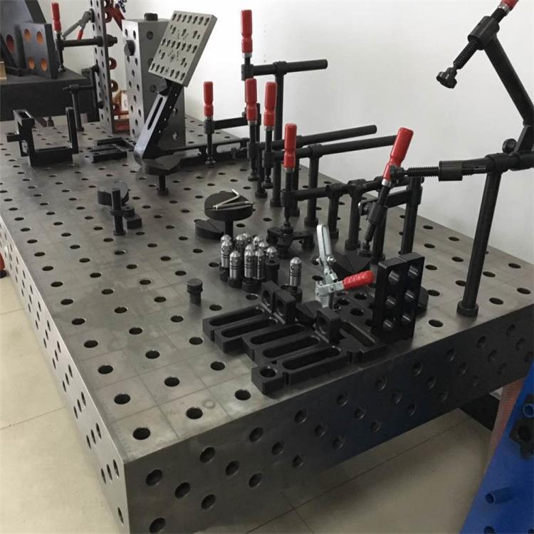 达昌DC销售焊接平台 三维柔性焊接工作台 机器人平台3d焊接工装厂