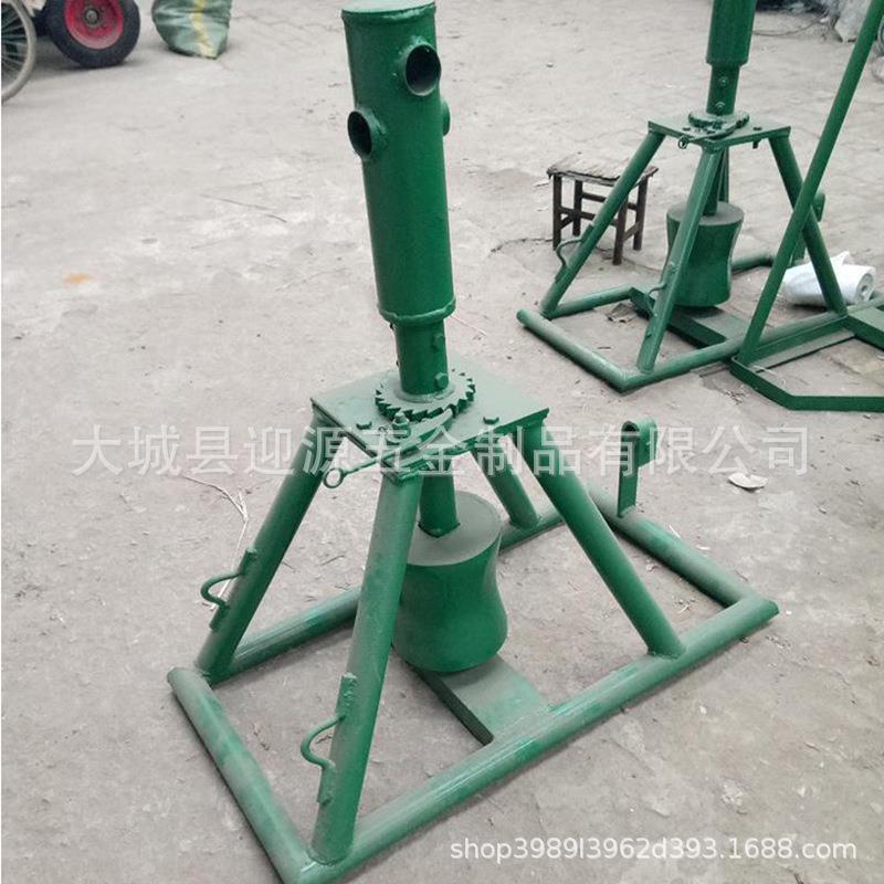 电力施工工具人工手摇绞磨机简易式手推绞磨线缆拉紧卷扬机