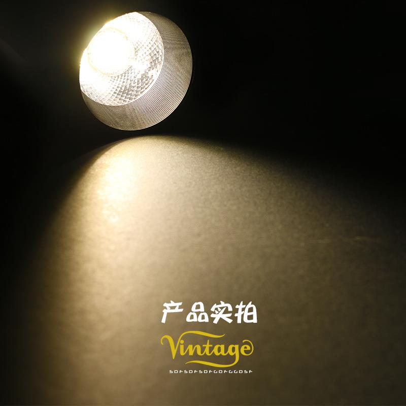JX2330Lled射灯立杆柜台高显色射灯首饰展柜3W立柱可调节高度珠宝