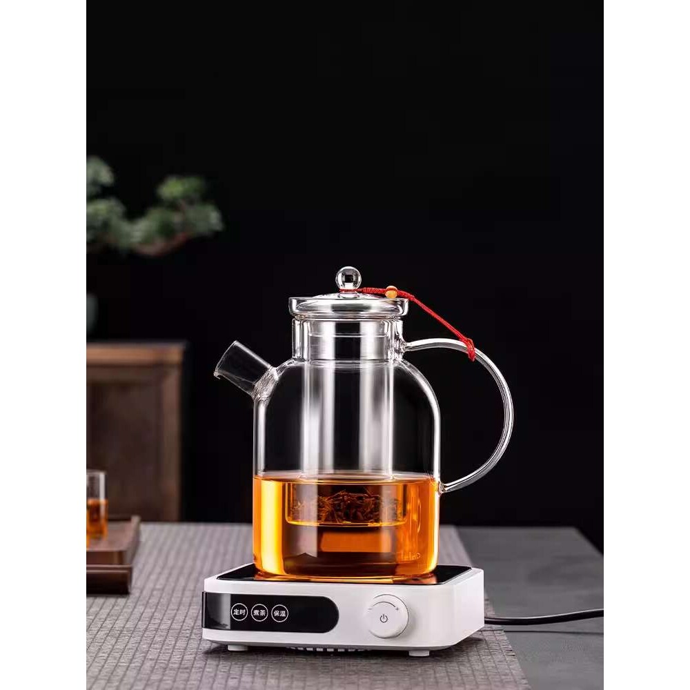 玻璃煮茶壶全玻璃养生壶茶壶加厚耐高温大容量电陶炉烧水壶煮茶器